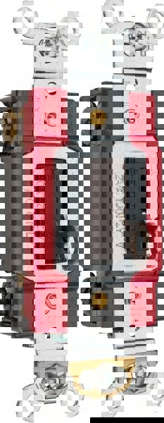 3 Pole, 120 to 277 VAC, 20 Amp, Specification Grade Key Lock Three Way Switch